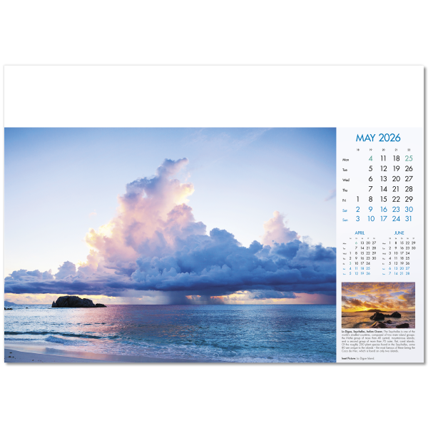 Blue Planet Wall Calendar