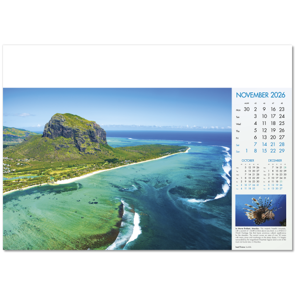 Blue Planet Wall Calendar