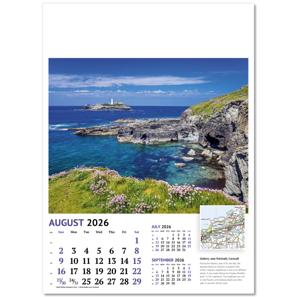 Britain in Pictures Wall Calendar