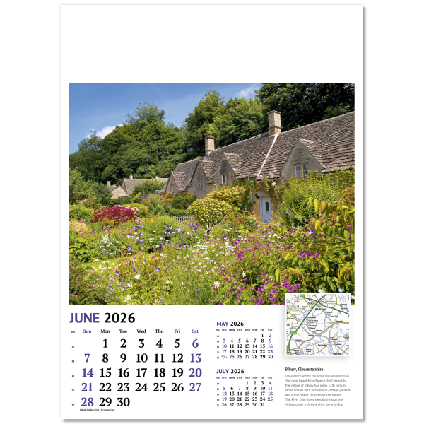 Britain in Pictures Wall Calendar