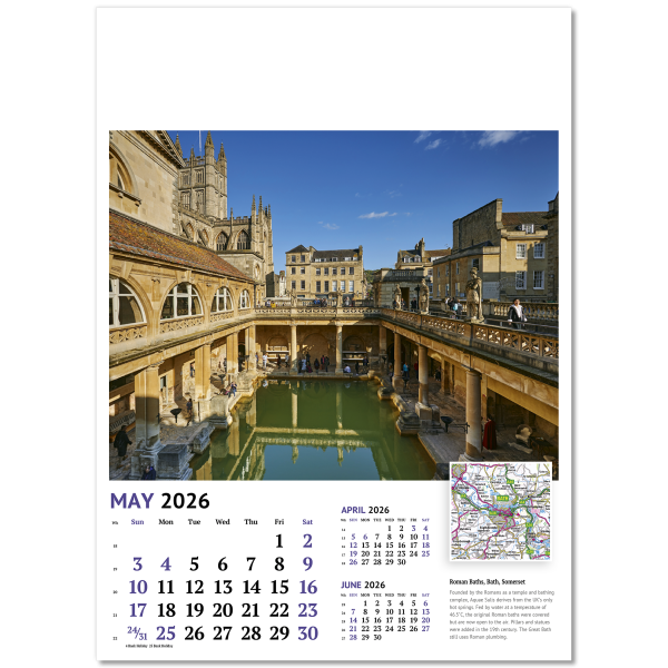 Britain in Pictures Wall Calendar