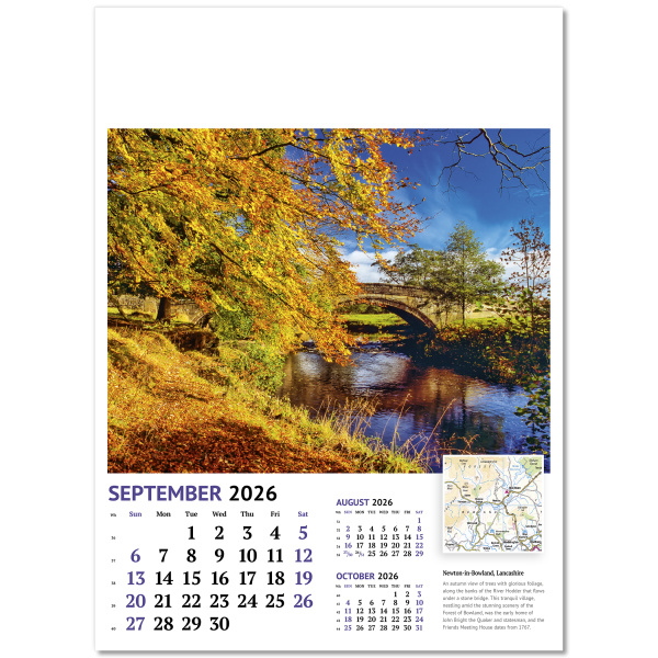 Britain in Pictures Wall Calendar