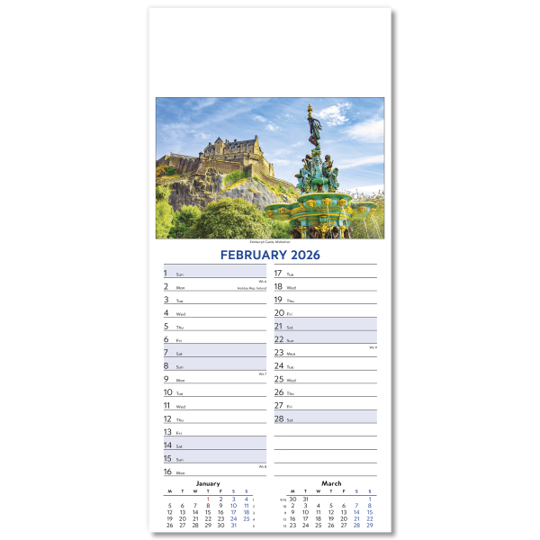 Gallery of Britain Wall Calendar