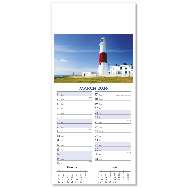 Gallery of Britain Wall Calendar