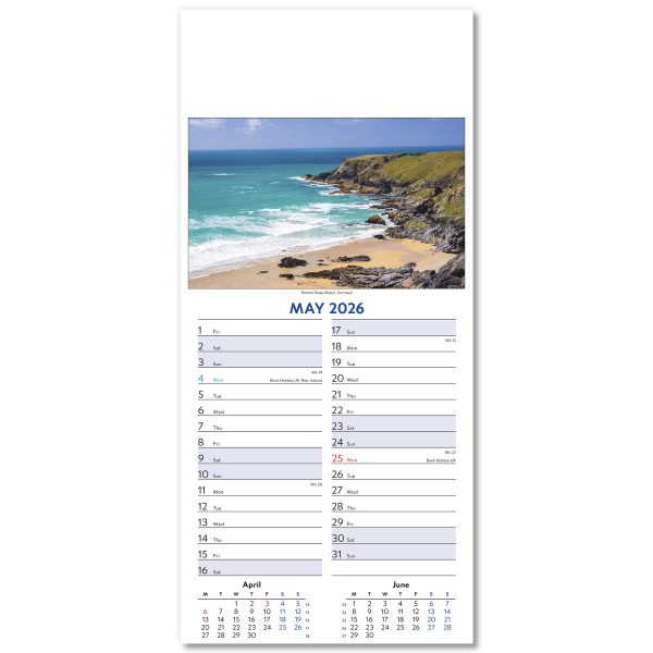 Gallery of Britain Wall Calendar