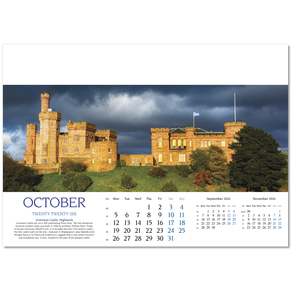 Images of Scotland Wall Calendar