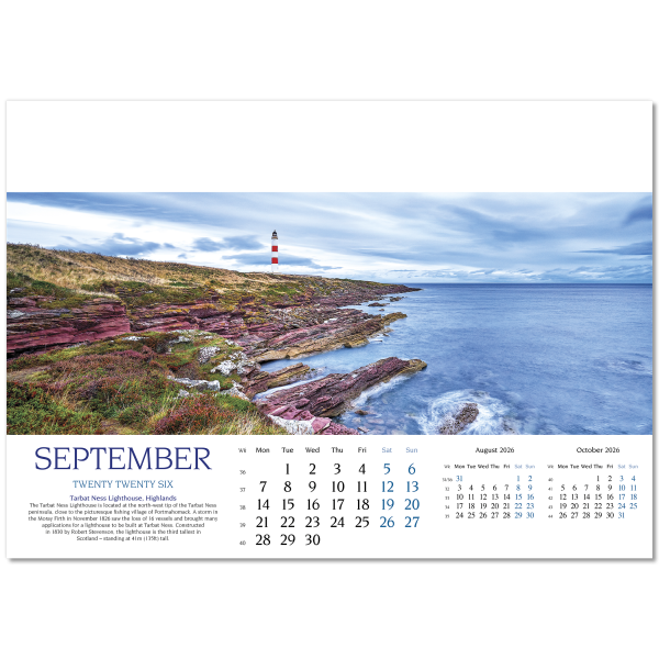 Images of Scotland Wall Calendar