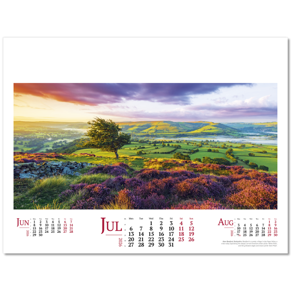 Lakes , Landscapes & Lochs Wall Calendar