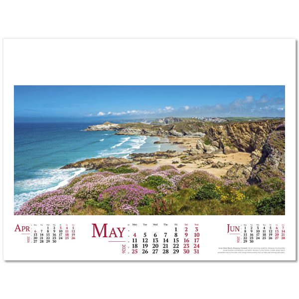 Lakes , Landscapes & Lochs Wall Calendar