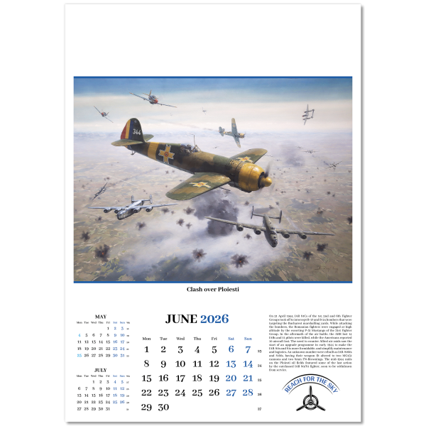 Reach for the Sky Wall Calendar