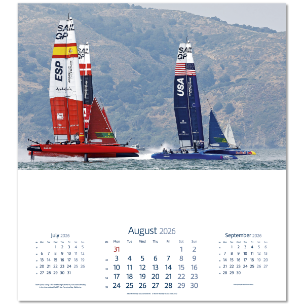 Spirit of Adventure Wall Calendar