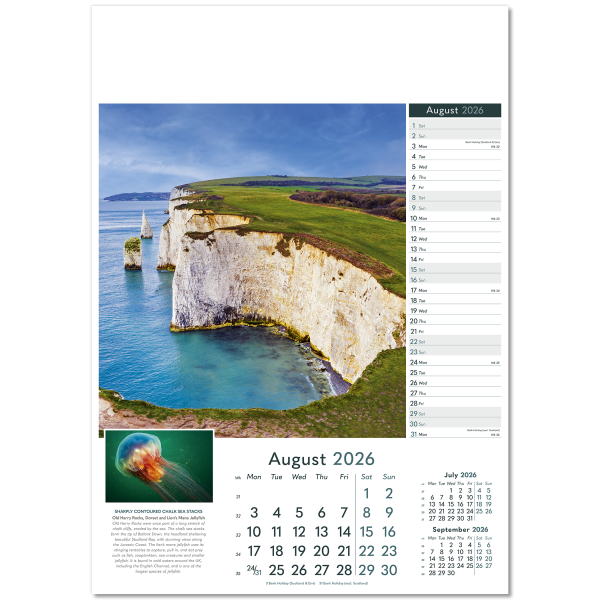 Wonders of Nature Wall Calendar