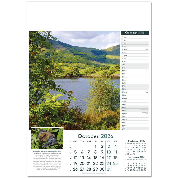 Wonders of Nature Wall Calendar