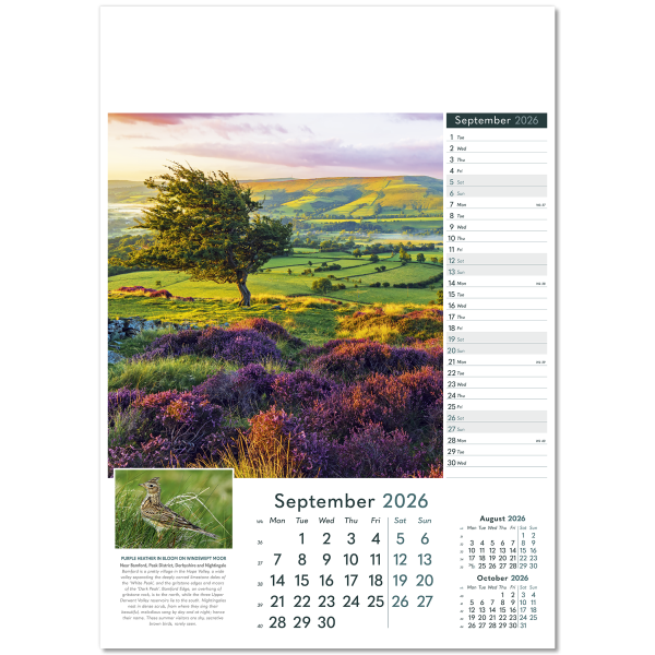 Wonders of Nature Wall Calendar