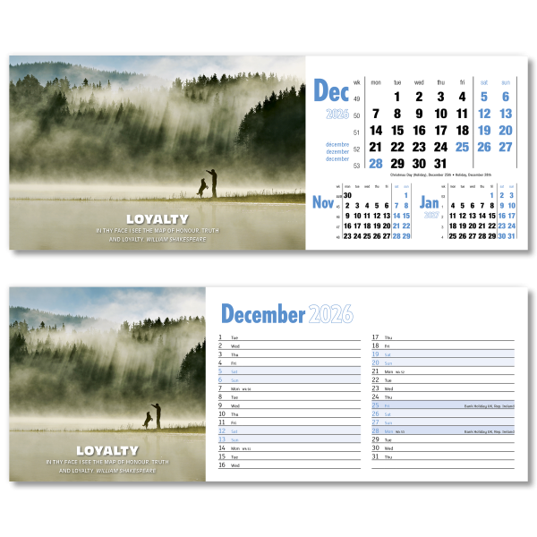 Inspirations Desk Calendar