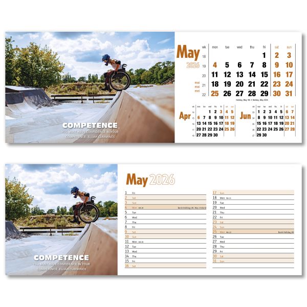 Inspirations Desk Calendar