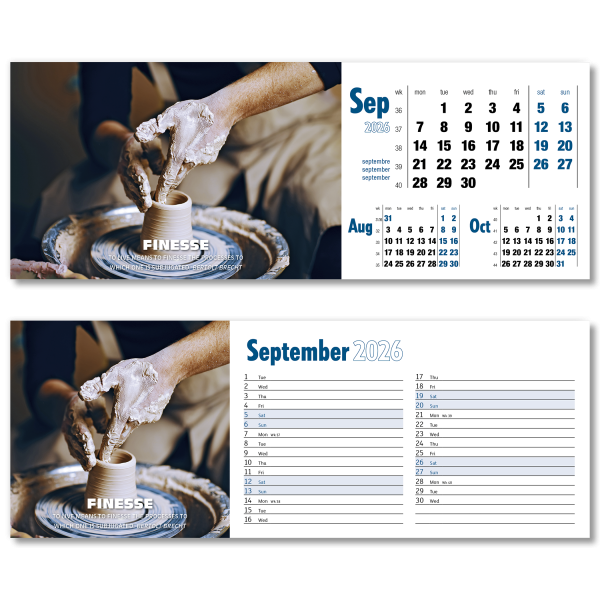 Inspirations Desk Calendar