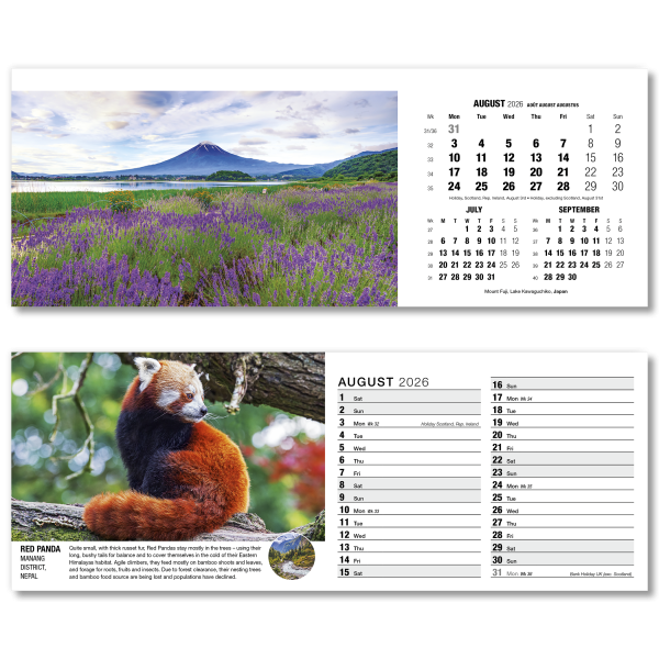 Our World in Trust Desk Calendar