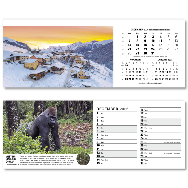 Our World in Trust Desk Calendar