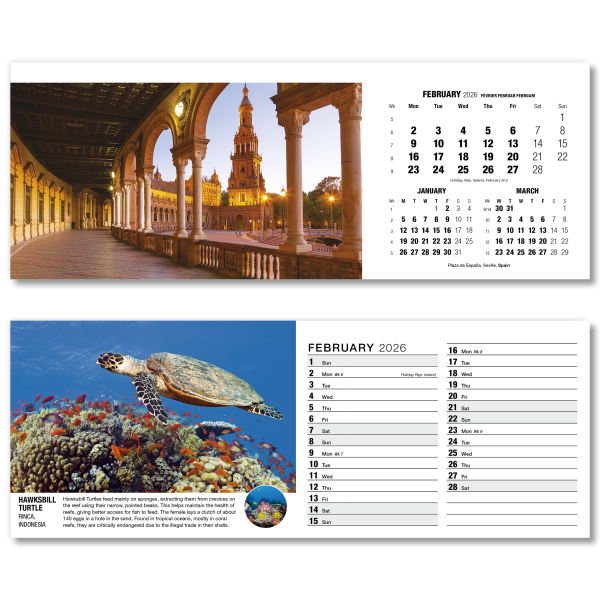 Our World in Trust Desk Calendar