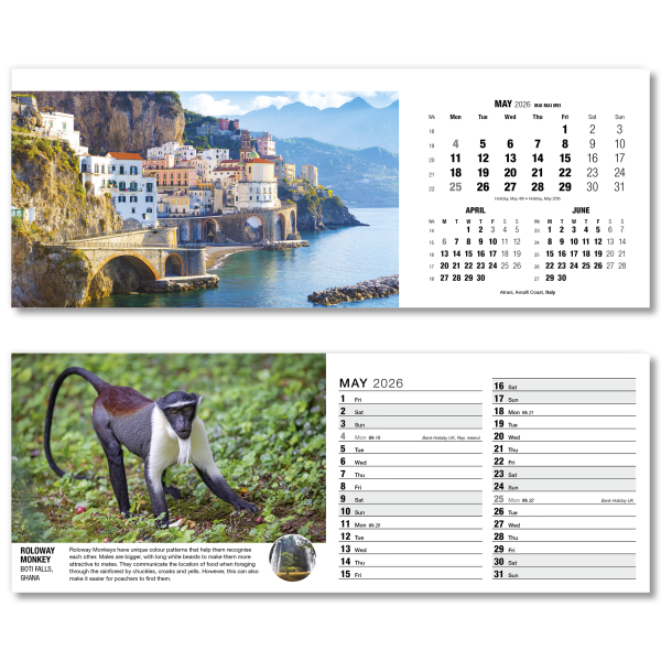 Our World in Trust Desk Calendar