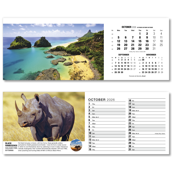 Our World in Trust Desk Calendar