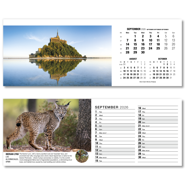 Our World in Trust Desk Calendar