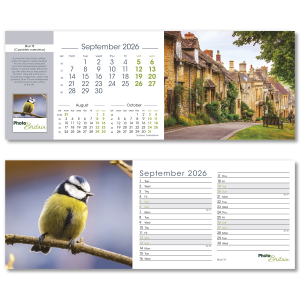 Photo Britain Desk Calendar