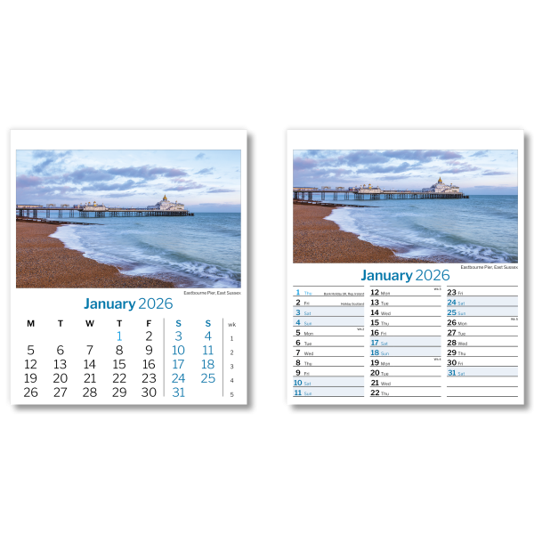 Glorious Britain Mini Desk Calendar