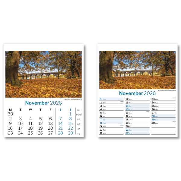 Glorious Britain Mini Desk Calendar