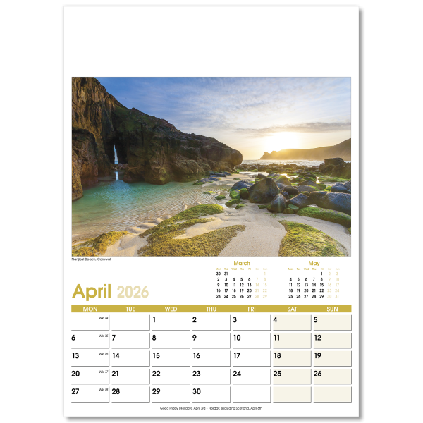 Aspects Wall Calendar - 13 Leaf