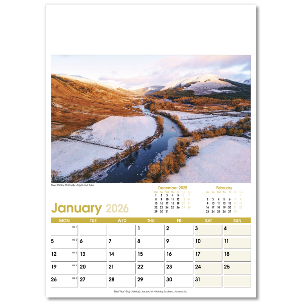 Aspects Wall Calendar - 13 Leaf