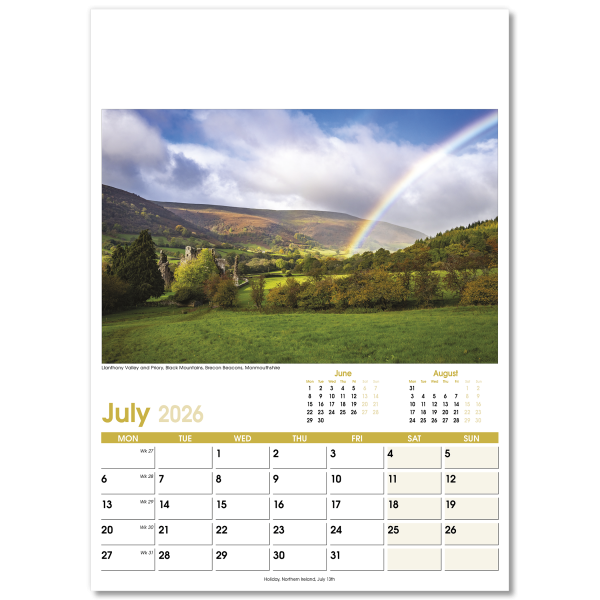 Aspects Wall Calendar - 13 Leaf