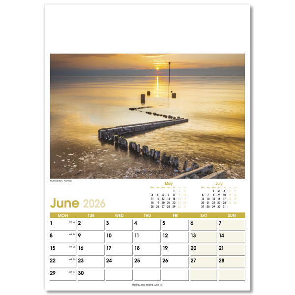 Aspects Wall Calendar - 13 Leaf