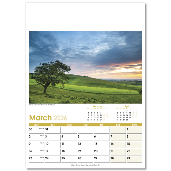 Aspects Wall Calendar - 13 Leaf