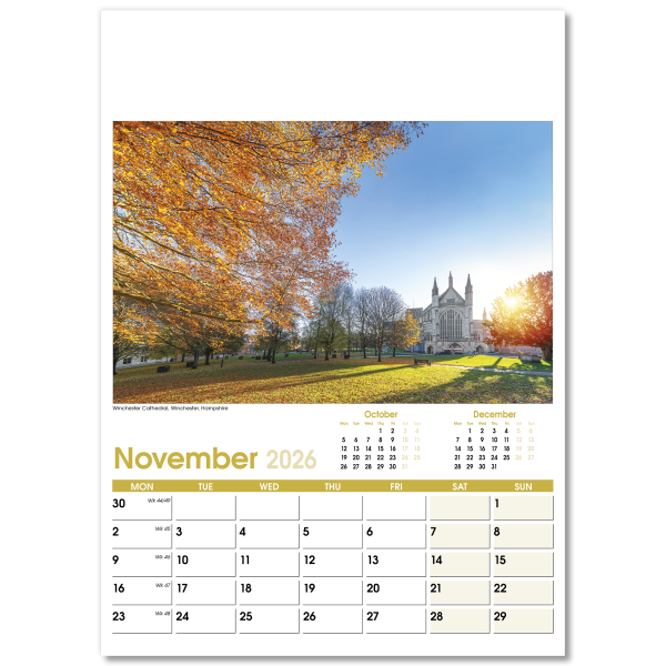 Aspects Wall Calendar - 13 Leaf