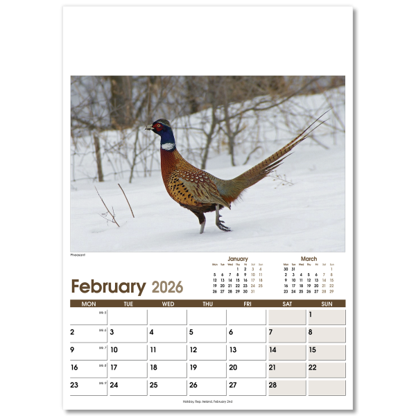 Rural Life Wall Calendar - 13 Leaf