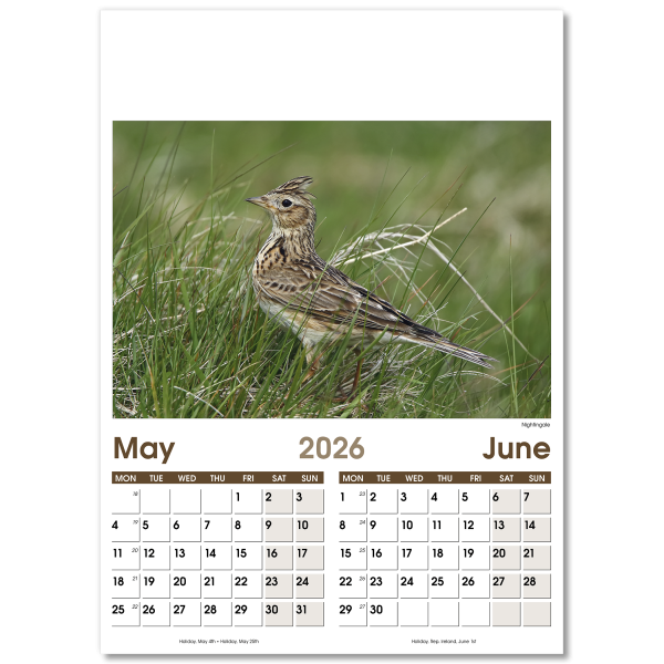 Rural Life Wall Calendar - 7 Leaf