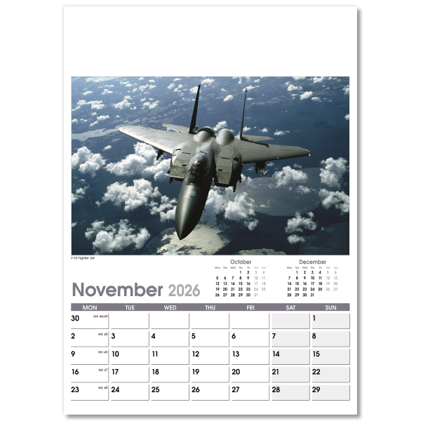 On the Move Wall Calendar - 13 Leaf