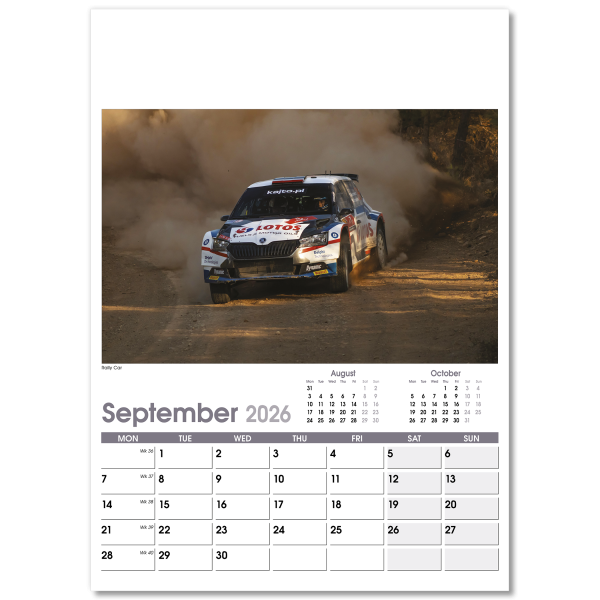 On the Move Wall Calendar - 13 Leaf